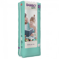 BAMBO NATURE Nature XXL-6, 16+ kg diapers, 40 pcs.