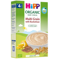 HIPP Organic Baby Cereal Multi Grain with Buckwheat (4+) biezputra, 200 g