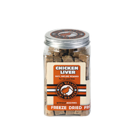 KIWI WALKER Chicken Liver, Freeze-dried treat, 115 g