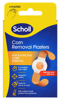 SCHOLL for corns bandage, 4 pcs.