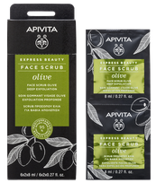 APIVITA Express Beauty With Olive (8 ml) skrubis, 2 gab.
