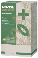 LIVOL  Multi Herba 50 + tabletes, 100 gab.