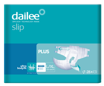 DAILEE Slip Plus L/XL diapers, 28 pcs.