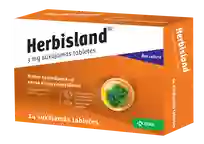 HERBISLAND 3mg sūkājamās tabletes, 24 gab.