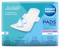 CANPOL BABIES Day послеродовые гигиенические прокладки, 10 шт.