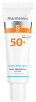 PHARMACERIS S Sensi Protect SPF 50+ sejai un acu zonai aizsargājošs losjons, 50 ml