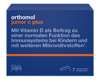 ORTHOMOL Junior C Plus sachets, 7 pcs.