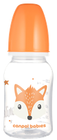 CANPOL BABIES Cute Animals Orange бутылочка, 120 мл