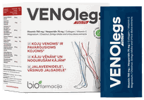 BIOFARMACIJA Venolegs powder sachets, 28 pcs.