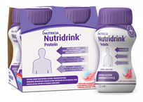 NUTRICIA Nutridrink Protein with a refreshing red fruit flavor 125 ml, 4 pcs.