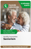 CENTRĀLĀ LABORATORIJA For Seniors test package, 1 pcs.