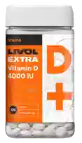 LIVOL  Extra Vitamin D 4000IU tabletes, 120 gab.