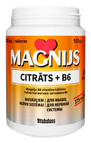 VITABALANS Magnijs Citrāts + B6 tabletes, 100 gab.
