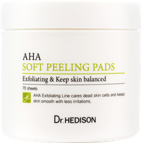 DR.HEDISON AHA Soft Peeling подушечки, 70 шт.