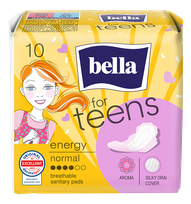 BELLA Teens Ultra Energy higiēniskās paketes, 10 gab.