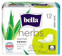 BELLA Herbs Aloe Vera higiēniskās paketes, 12 gab.