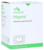 MEPORE 8x10 cm Sterile wound dressing, 50 pcs.