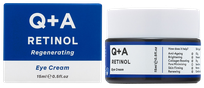 Q+A Retinol Regenerating eye cream, 15 ml