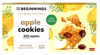 THE BEGINNINGS Apple cookies, 80 g