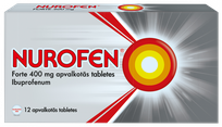 NUROFEN  FORTE tabletes, 12 gab.