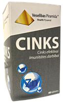 VESELĪBAS PIRAMĪDA Cinks pills, 60 pcs.