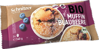 SCHNITZER Bio Blaubeere muffin, 140 g