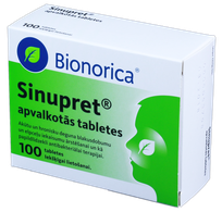 SINUPRET tabletes, 100 gab.