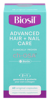 BIOSIL Advanced Hair+ Biotin capsules, 60 pcs.
