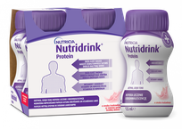 NUTRICIA Nutridrink Protein with strawberry flavor 125 ml, 4 pcs.