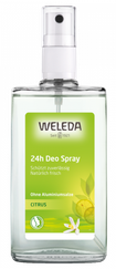 WELEDA Citrusu izsmidzināmais dezodorants, 100 ml