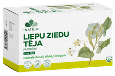 NATĒJA Liepu ziedu tēja maisiņos, 24 gab.