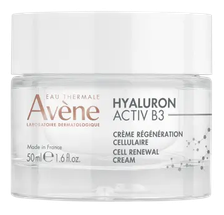 AVENE Hyaluron Activ B3 Cell Regeneration dienas sejas krēms, 50 ml