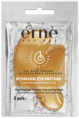 ERNE Secretion Filtrate Snail Extract and Gold Hydrogel acu spilventiņi, 2 gab.