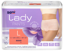 SENI Lady Pants L biksītes, 10 gab.