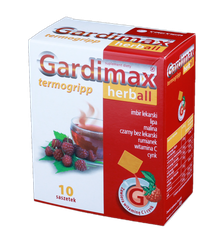 GARDIMAX Termogripp Herbal paciņas, 10 gab.