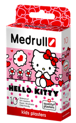 MEDRULL Hello Kitty plāksteri, 10 gab.