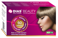DIAS Beauty Collagen kolagēns, 60 gab.