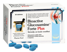 BIOACTIVE Glucosamine Forte Plus tabletes, 80 gab.
