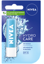 NIVEA Hydro Care lūpu balzams, 4.8 g