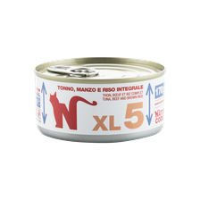 NATURAL CODE XL5 Tuncis, Liellops Un Brūnie Rīsi mitrā barība, 170 g