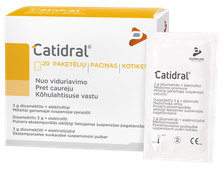 CATIDRAL pulveris, 20 gab.