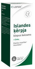 JONAX Islandes Ķērpja, Klepus balzams, 200 ml