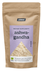 ICONFIT Organic Ashwagandha pulveris, 150 g