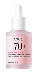 ANUA Peach 70% Niacinamide, švytėjimo suteikiantis  serumas, 30 ml