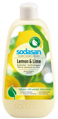SODASAN Lemon and Lime trauku mazgāšanas līdzeklis, 500 ml