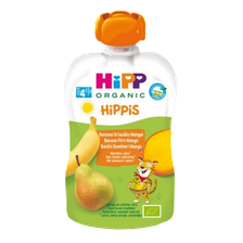 HIPP Banānu, Bumbieru, Mango (4m+) biezenis, 100 g