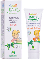 NATURA HOUSE Cucciolo Baby Red Fruits bērnu zobu pasta, 50 ml