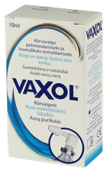 VAXOL ausu izsmidzināms līdzeklis, 10 ml