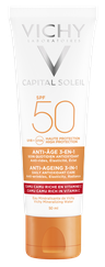 VICHY Capital Soleil UV-Age Daily SPF 50 saules aizsarglīdzeklis, 50 ml