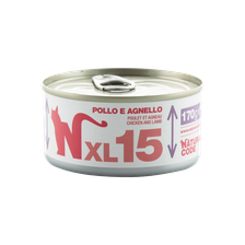 NATURAL CODE XL 15 vištienos ir ėrienos šlapias maistas, 170 g
